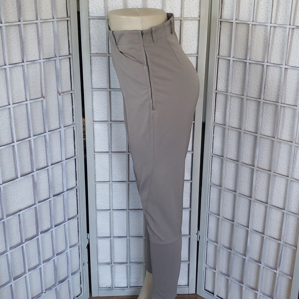 Ariat high rise horse riding woman olive gray padded woman pants size … - Picture 4 of 8